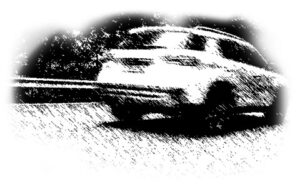 The McClure's white SUV