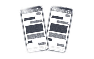 graphic of two moble phones